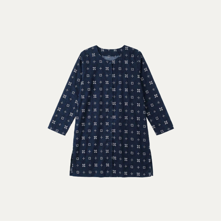 Serasi Batik Tunik Blue Navy
